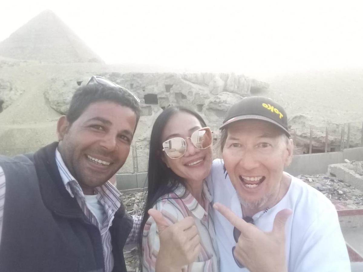 Toman Pyramids Hotel Kafrat al Jabal Exterior foto