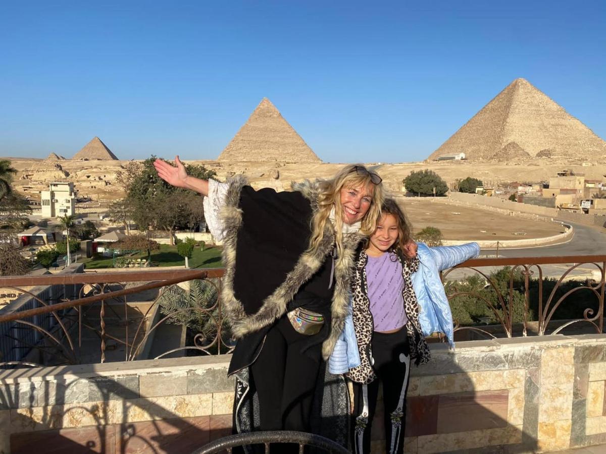 Toman Pyramids Hotel Kafrat al Jabal Exterior foto