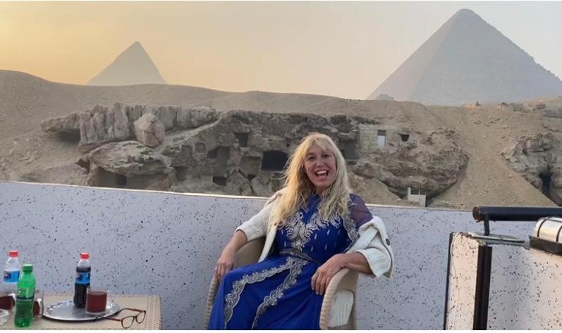 Toman Pyramids Hotel Kafrat al Jabal Exterior foto